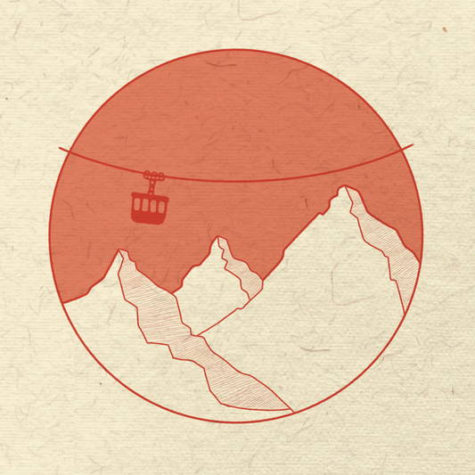 Mountain Gondol Poster