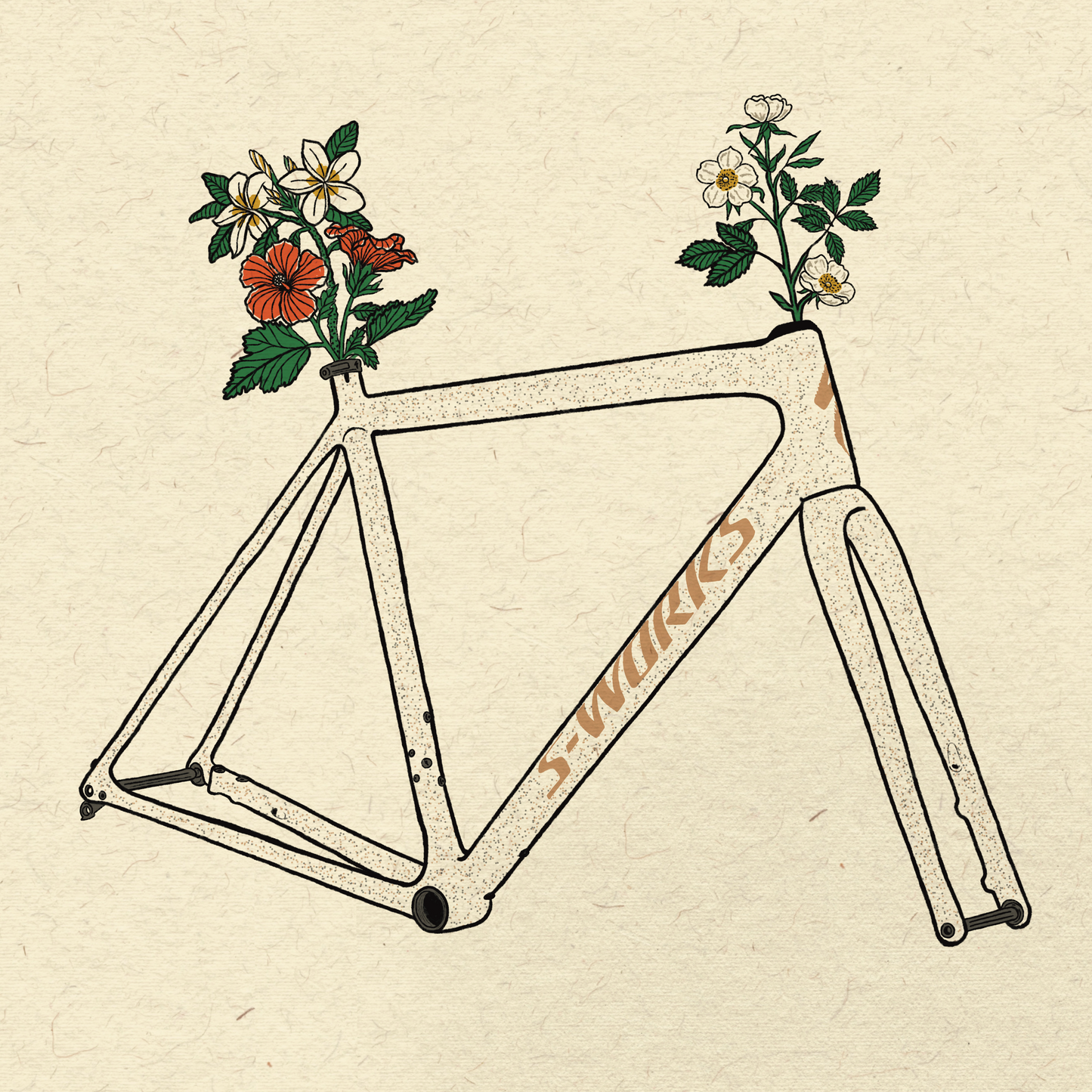 S Works Flower Edition Poster