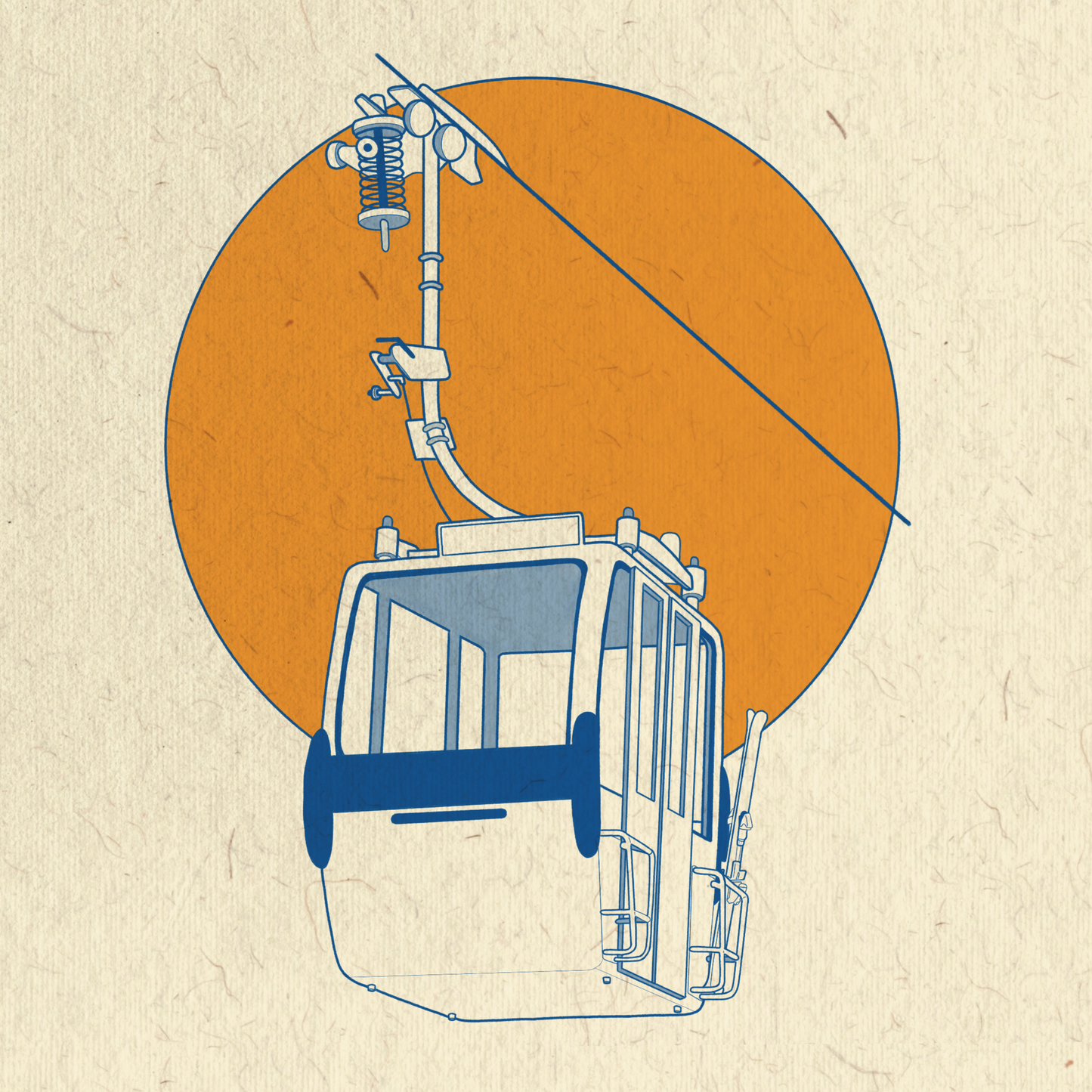 Sunset Gondola Poster