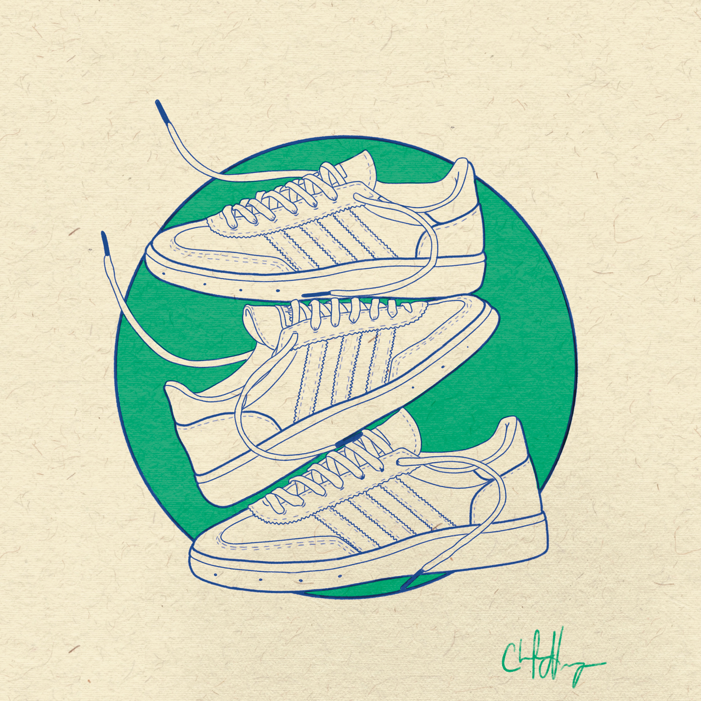Sneakers Green Edition Poster