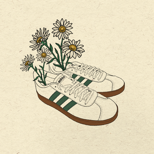 Spring Breeze Sneaker Poster