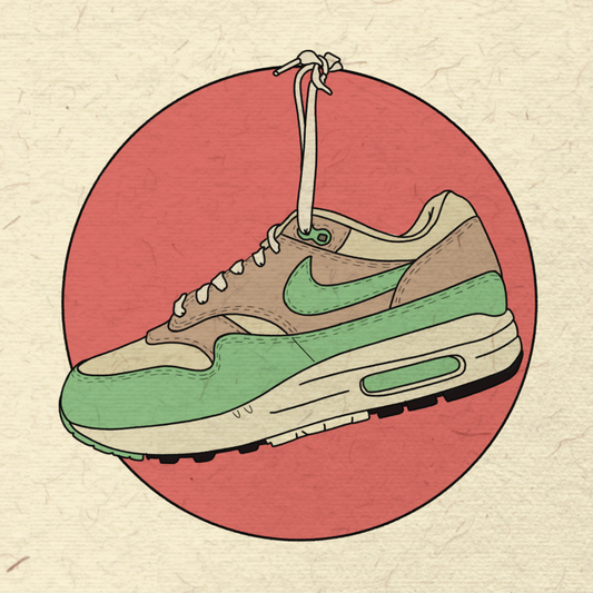Just Hang In There Air Sneaker Poster