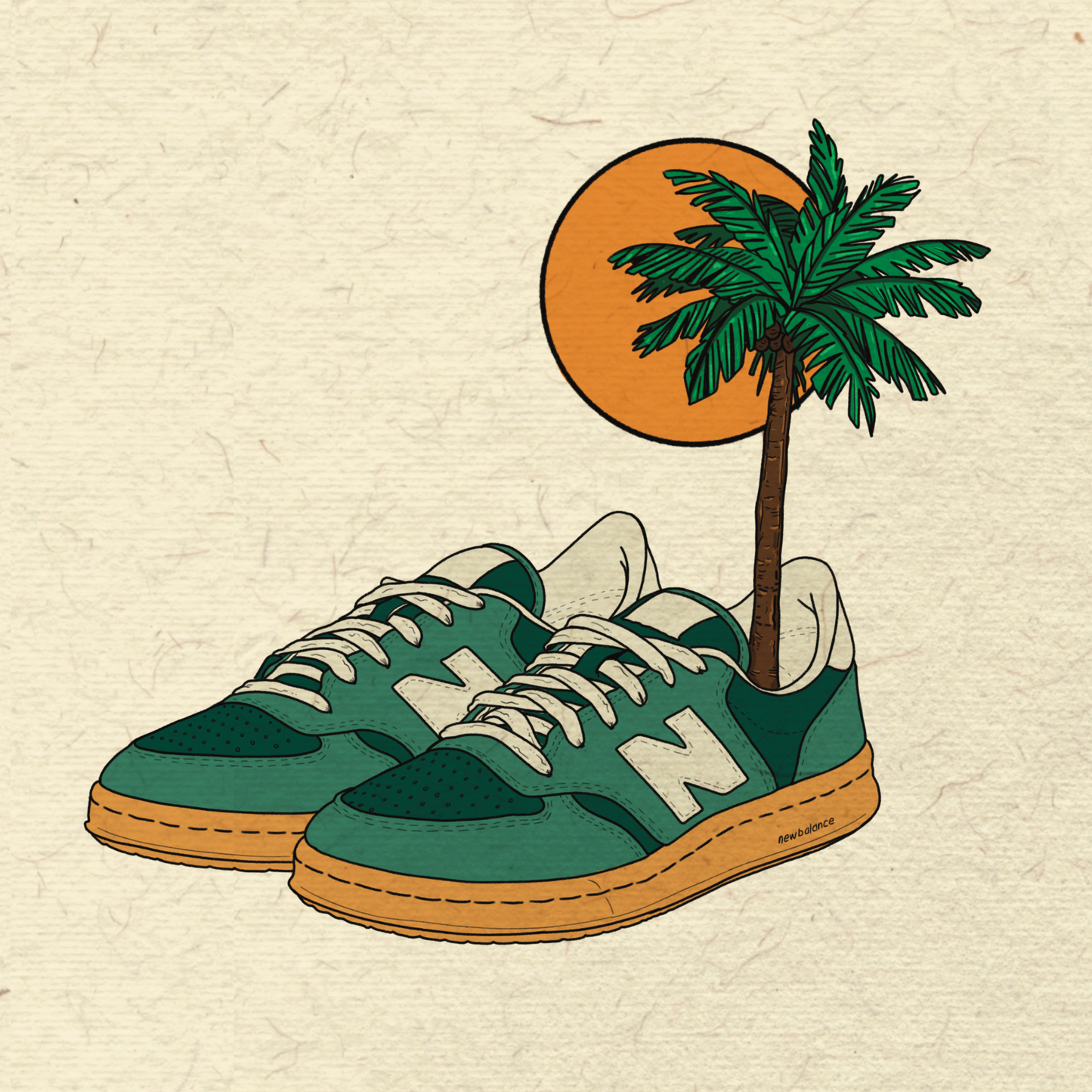 NB Sneaker Palm Edition Poster