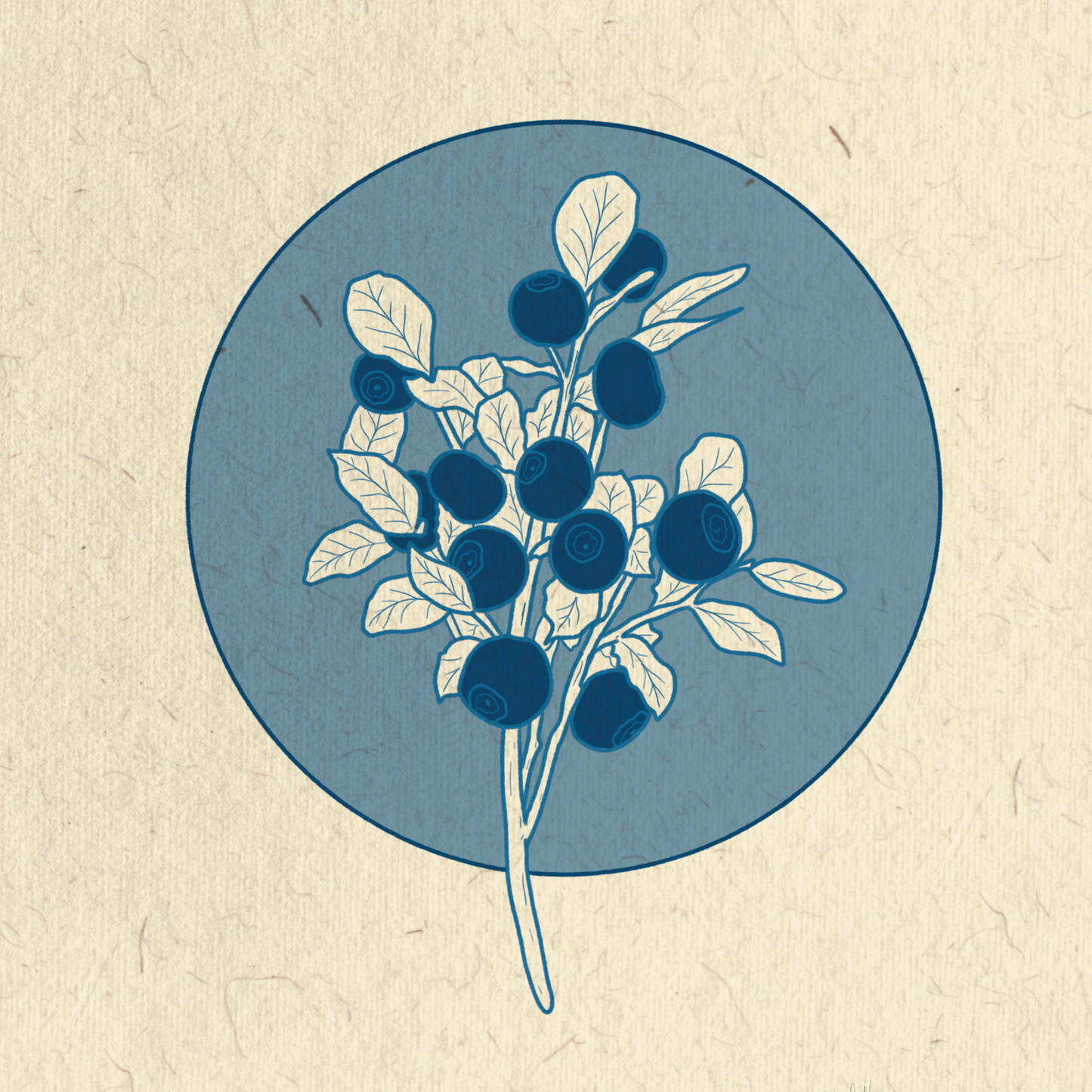 Blue Berry Season Poster